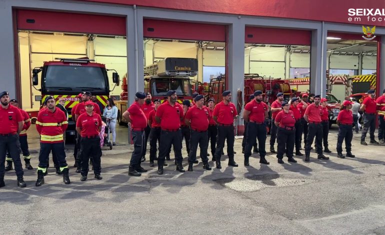 Ensaios para o Dia Municipal do Bombeiro